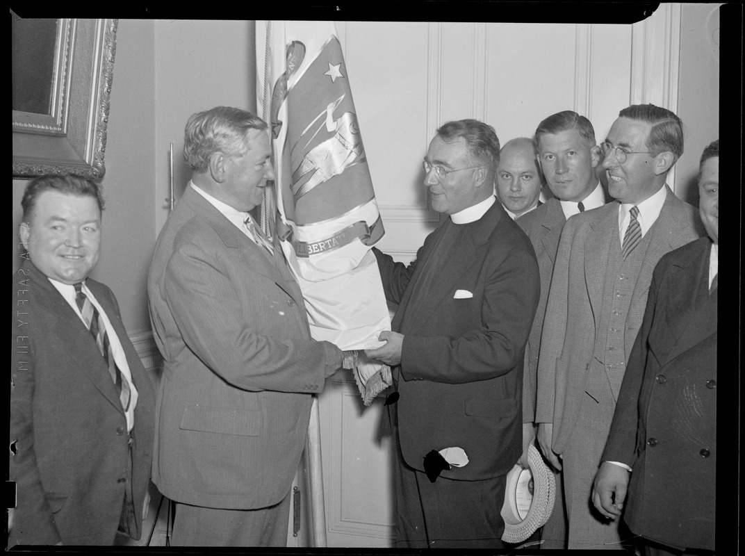 Gov. Curley with Father Coughlin