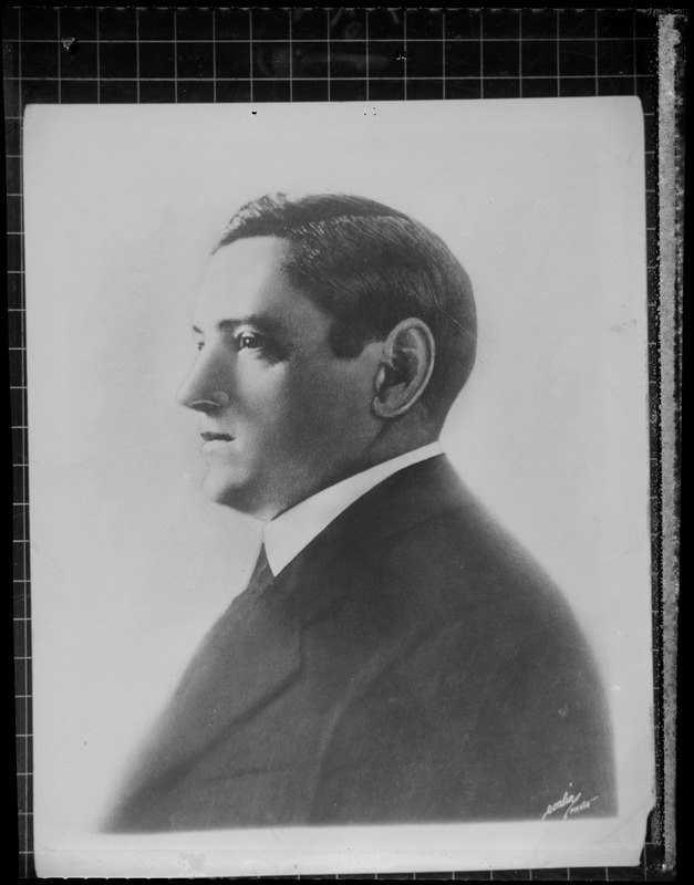 Portrait of Curley as a young man