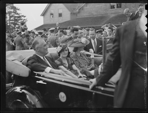 Pres. Roosevelt's family flocks to Nahant for son John's wedding