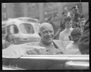 Eisenhower in car?