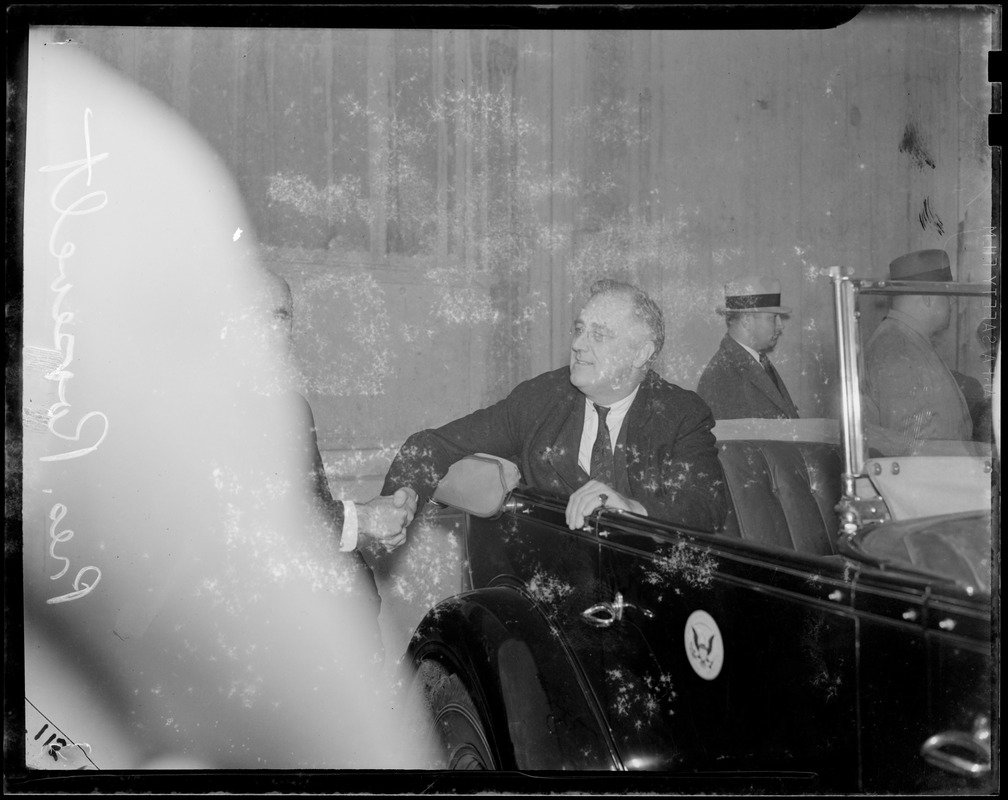 President Roosevelt in Massachusetts