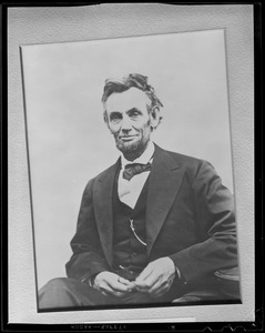 Lincoln series: Alexander Gardiner portrait of Lincoln