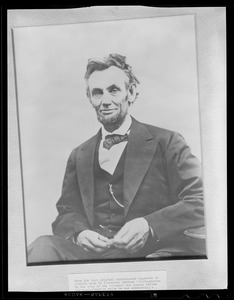 Lincoln series: Alexander Gardiner portrait of Lincoln