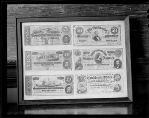 Lincoln series: Confederate money 1864
