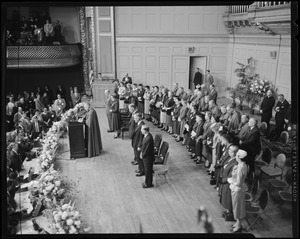 Ceremony - President Eisenhower in Boston