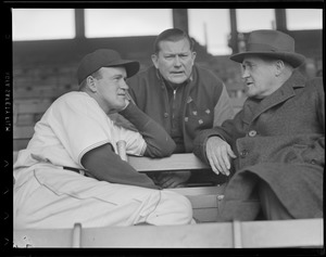 Sox manager Joe Cronin with group