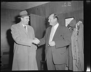 Red Sox manager Pinky Higgins