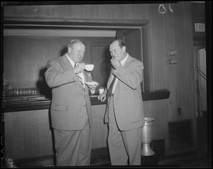 Pinky Higgins and Joe Cronin, Red Sox