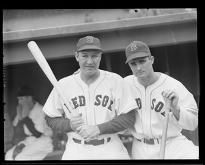 Bobby Doerr and teammate, 1946 World Series