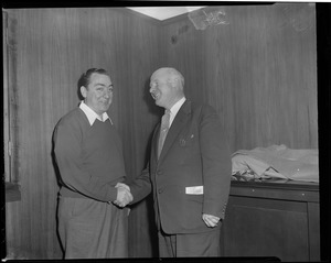 Collins and Dropo at the Sportswriter's Dinner