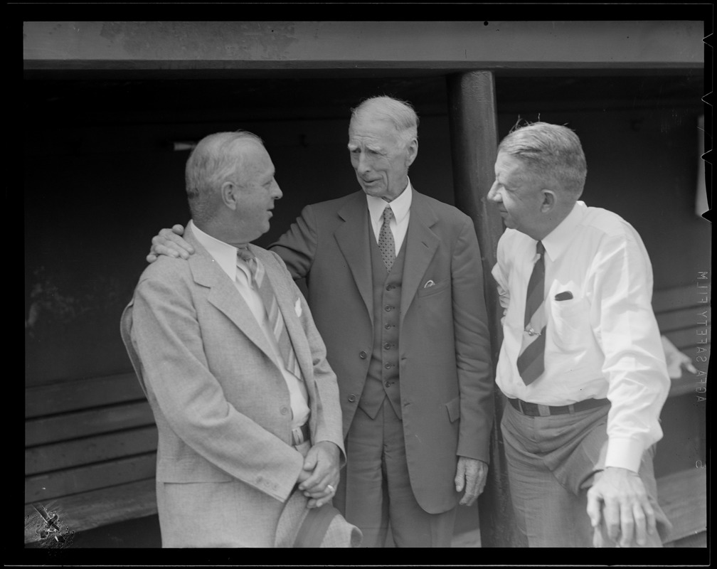 Connie Mack, Jack Barry & Eddie Collins