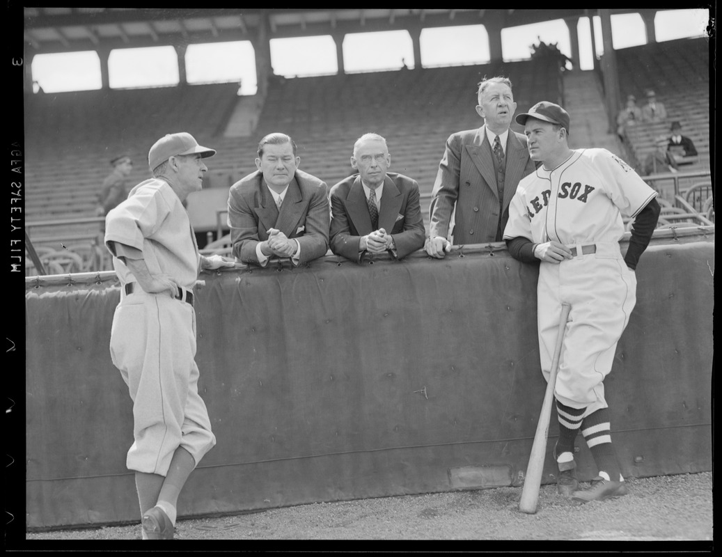 Officials at Fenway