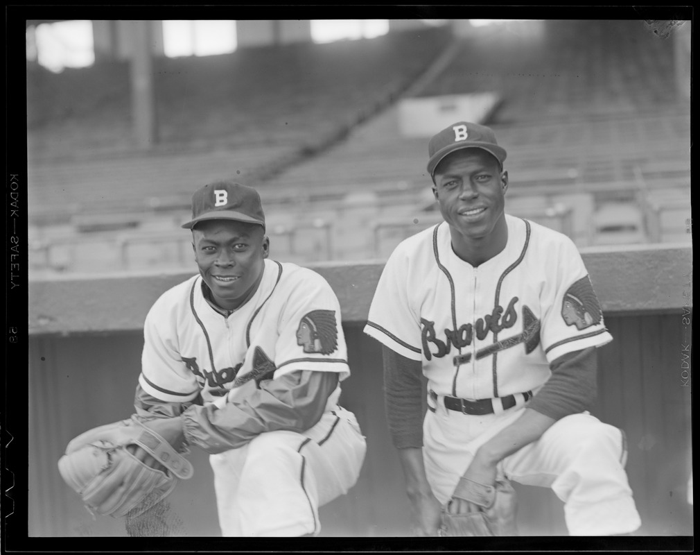 Boston Bees player, Braves field - Digital Commonwealth