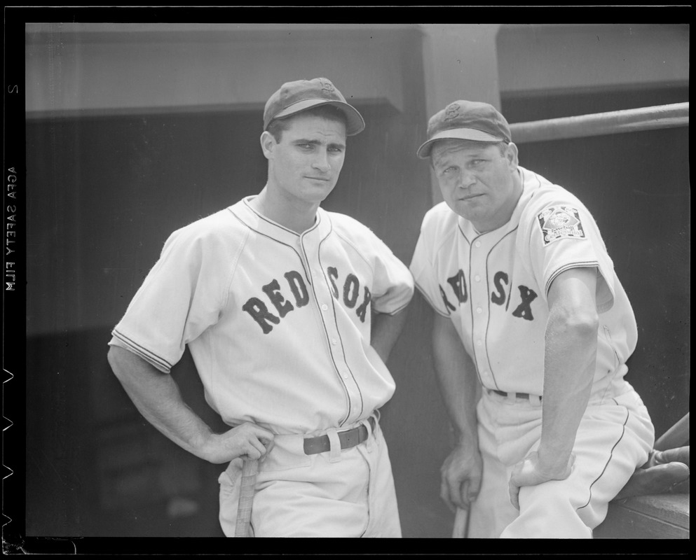 Jimmy Foxx and unidentified player