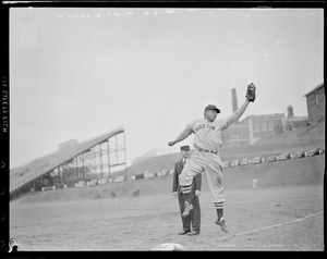 Red Sox player, unidentified field