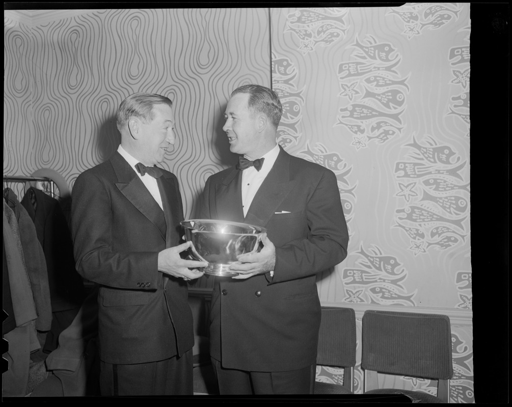 Boston baseball writers dinner Digital Commonwealth