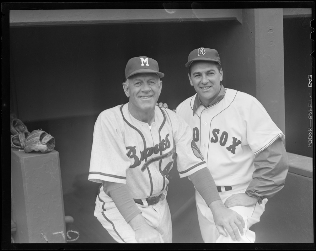 Lou Boudreau Kansas City Athletics Manager Photo 1955-57 Indians Red Sox