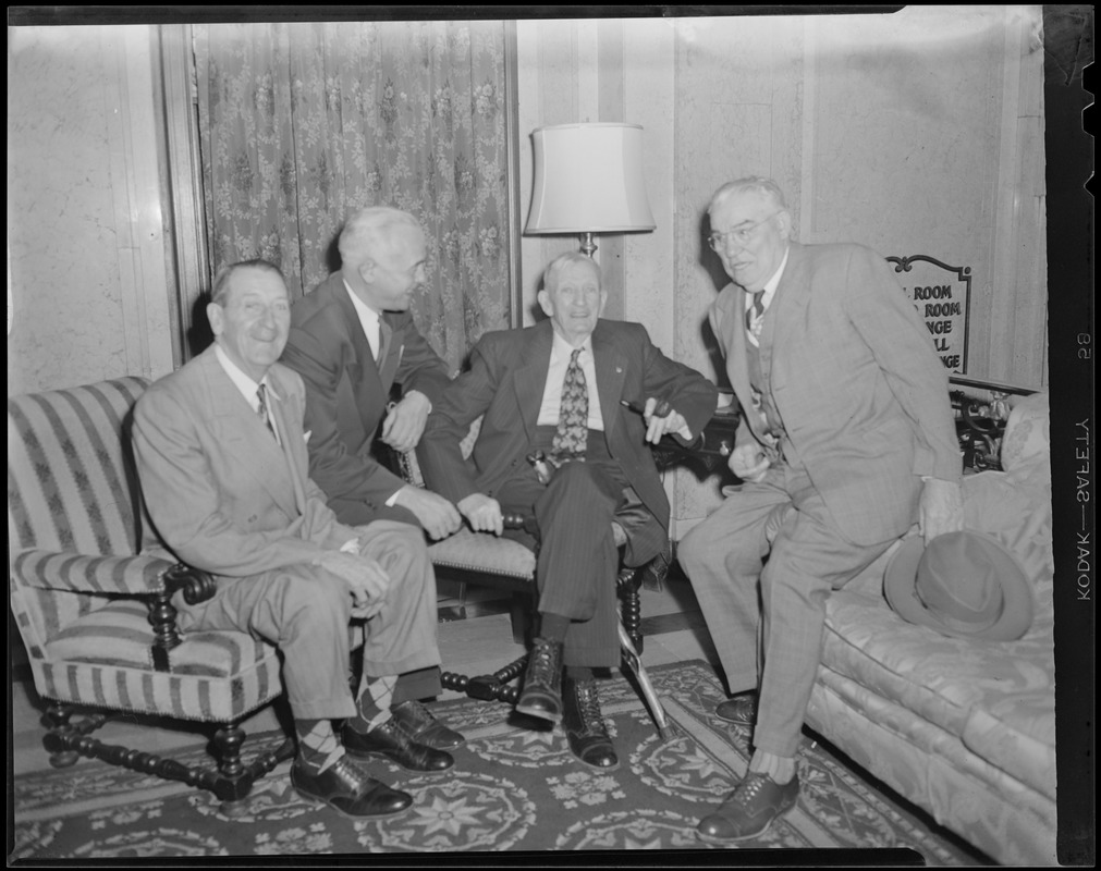 Group, including Cy Young (center) Digital Commonwealth