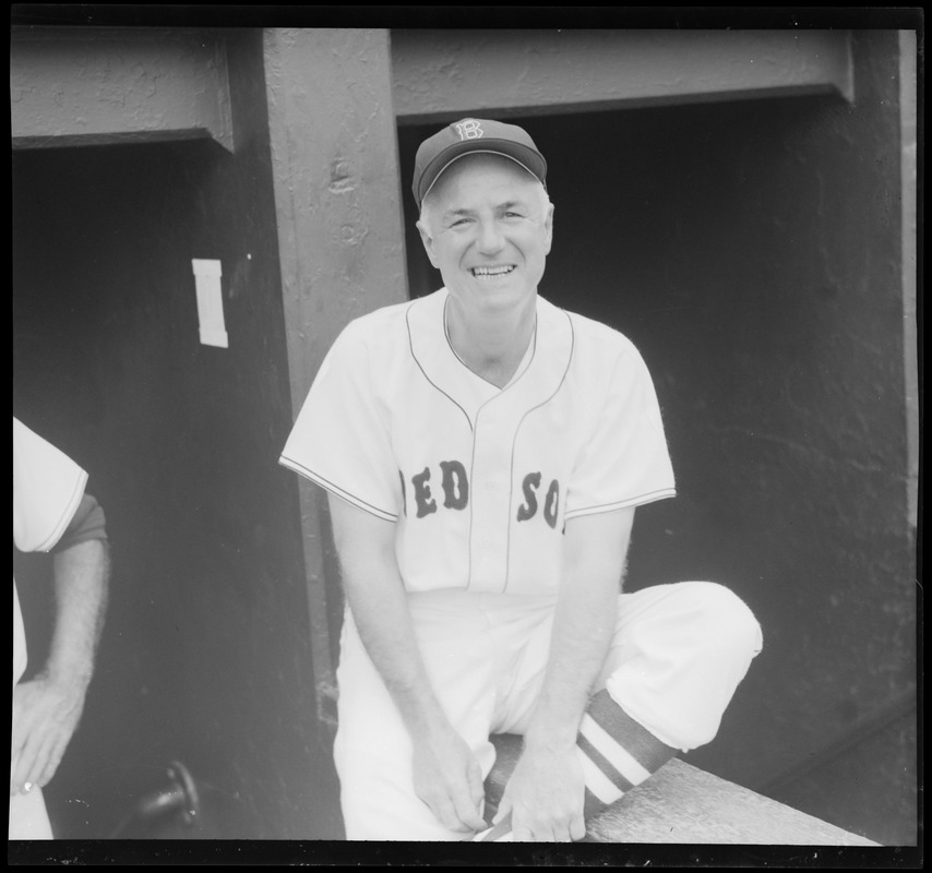 Billy Jurges of the Red Sox showing his winning smile after beating N.Y. Yankees - 5 games - July 9 - 14 to 3, July 10 - 8 to 5, July 11 - 8 to 4, July 12 - 7 to 3, July 13 - 13 to 3