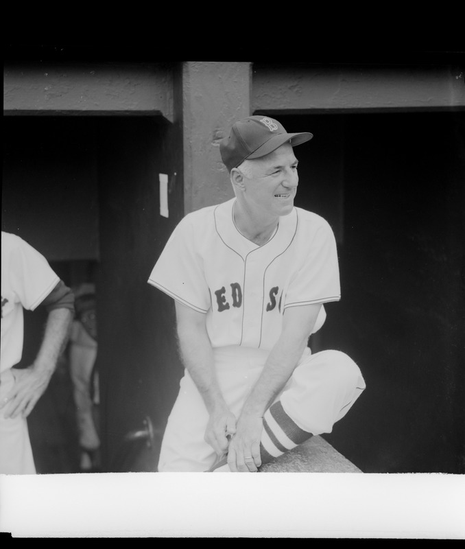 Billy Jurges of the Red Sox showing his winning smile after beating N.Y. Yankees - 5 games - July 9 - 14 to 3, July 10 - 8 to 5, July 11 - 8 to 4, July 12 - 7 to 3, July 13 - 13 to 3