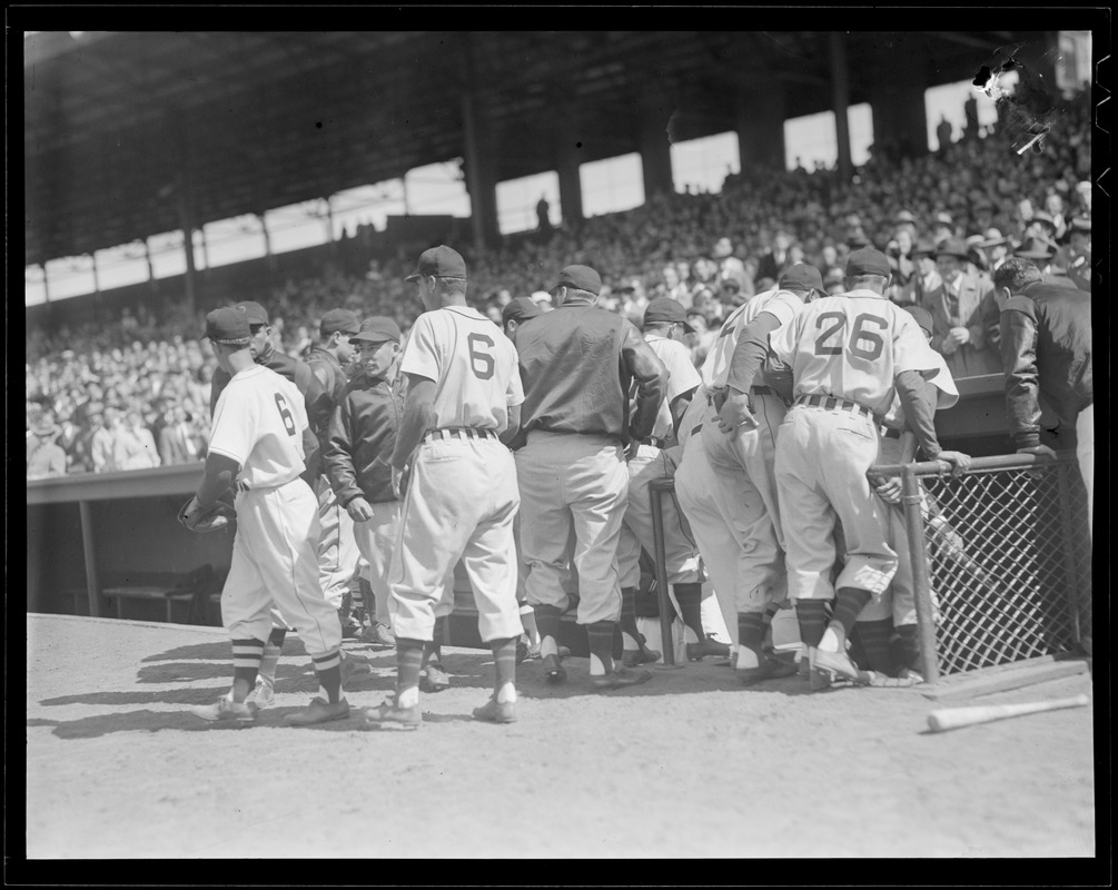 Fight on field, Fenway Park