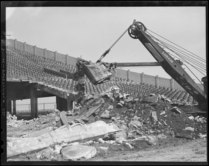 Braves Field - demolition