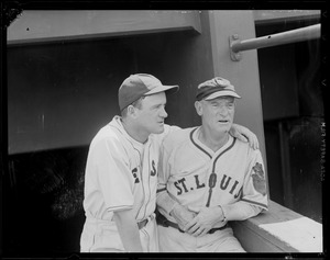 Joe Cronin with St. Louis manager