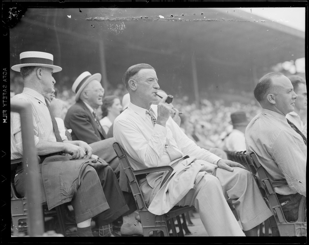 Fans in the stands