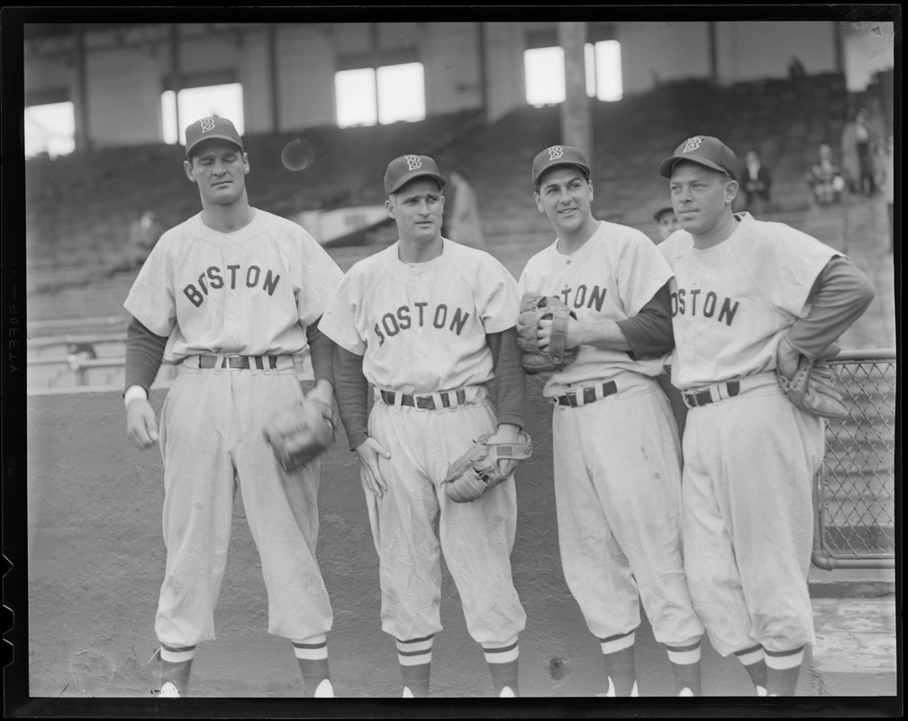 Boston Braves and Red Sox players - Digital Commonwealth