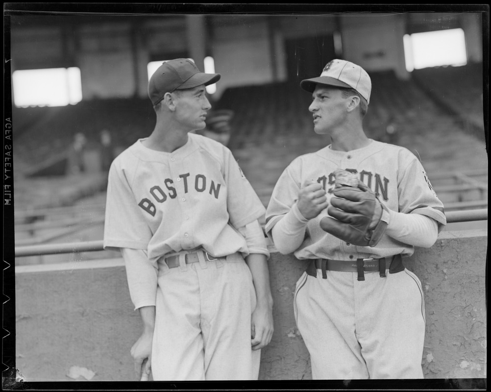 Boston Braves and Red Sox players - Digital Commonwealth