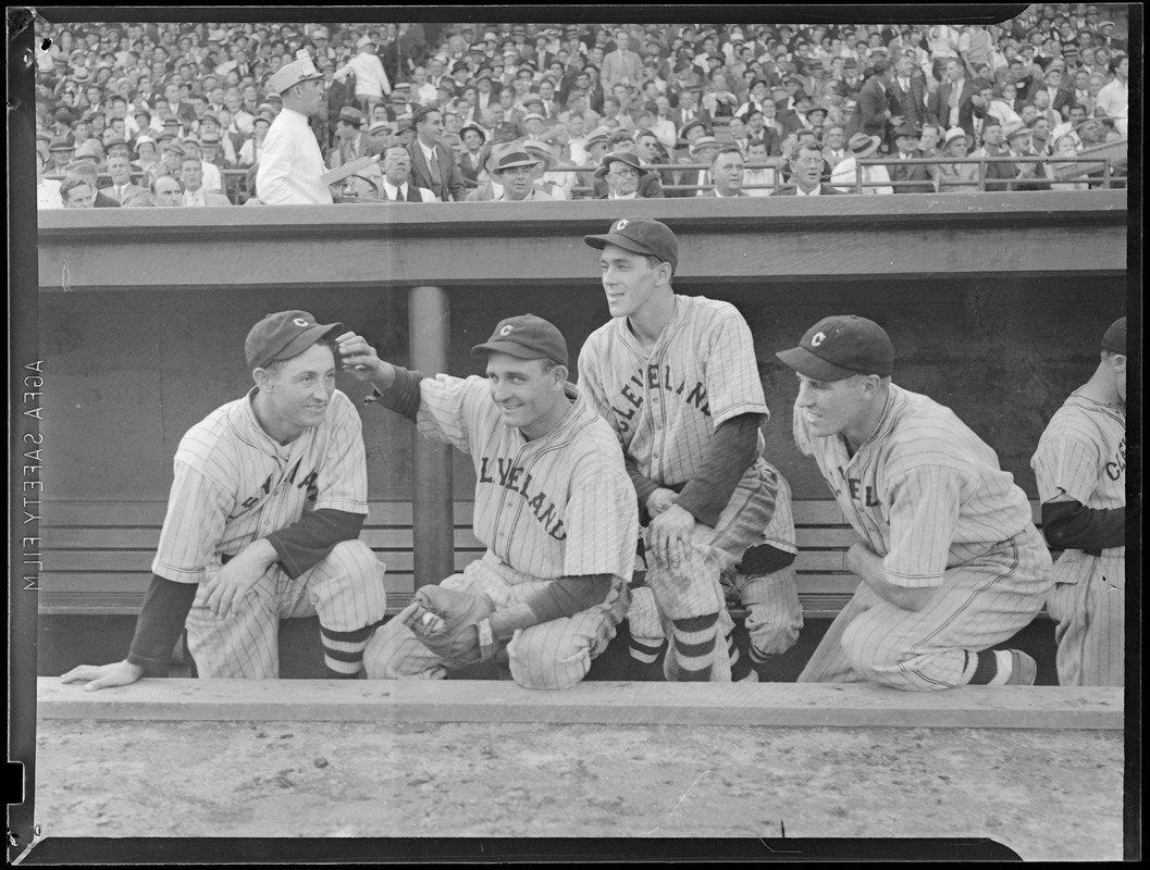 Baseball stars (4 men involved - Cleveland triple play)