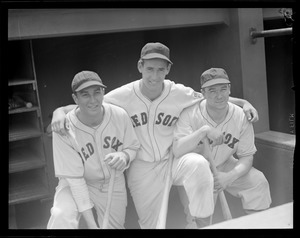 Ted Williams and teammates