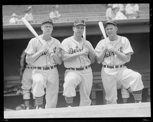 Hoot Evers, Vic Wertz, George Kell - Detroit Tigers