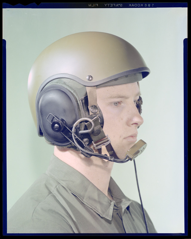 CEMEL, body armor, helmets, combat vehicle, crewman (3/4 view) Digital Commonwealth