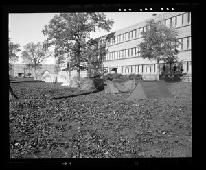 Natick experimental mountain tent