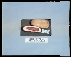 Shelf stable salami pocket