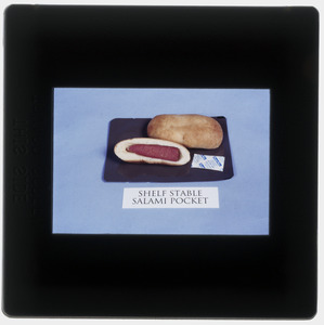 Shelf stable salami pocket