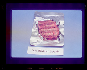 Irradiated steak