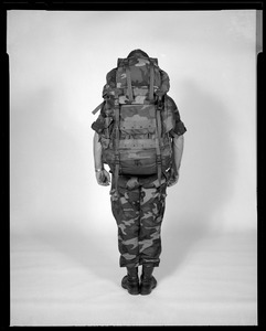 IPL, field pac, large with internal frame, back view