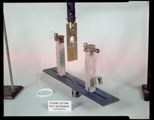 Strand cutting test instrument (assembled)