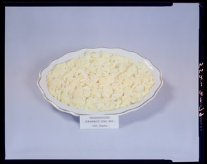 Reconstituted scrambled egg mix, 150 grams