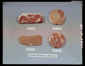 Portionized meats