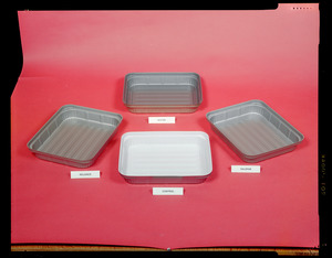 Food lab, 4 different tray  cans