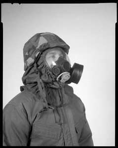 Chemical protective headgear