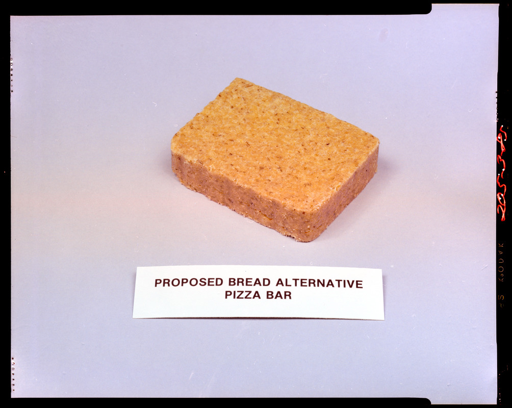 Proposed bread alternative, pizza bar