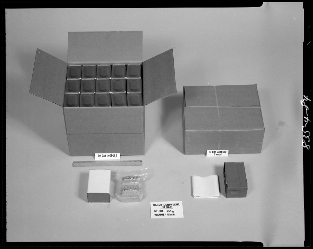 Ration, lightweight, 30 days, 30 day module, 15 day module