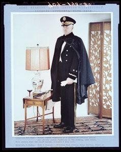 Army evening dress uniform (obsolescent), general officers, with cape.