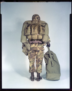 Trooper 82nd airborne div rear view