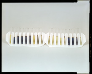 Pollution Abatement Div. lab samples in tubes