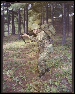 CEMEL combat uniform, camouflage w/Alice, combat uniform with Alice